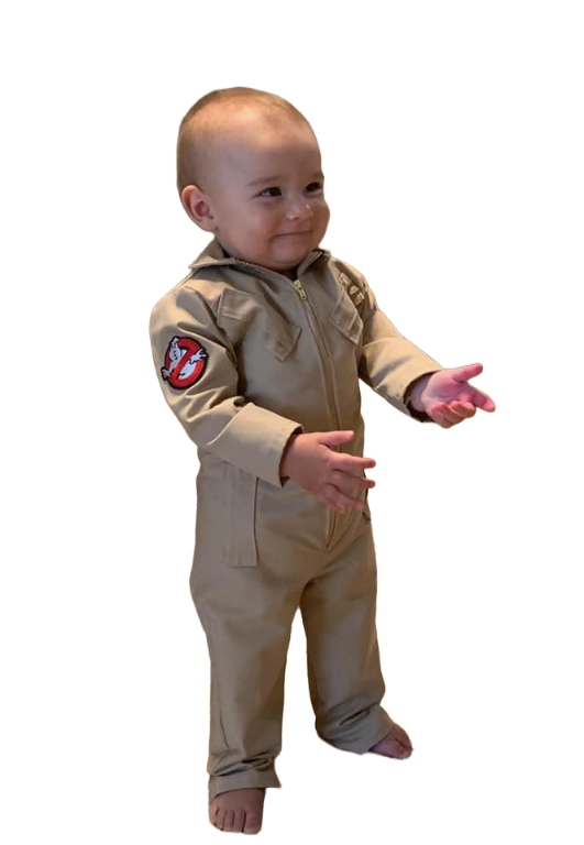 Custom Kids Ghostbusters Uniform - Authentic Style Jumpsuit Costume