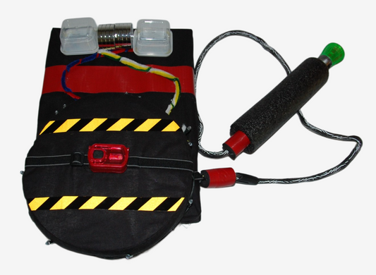 Light-Up Proton Pack Backpack - Handcrafted Kids Costume Prop