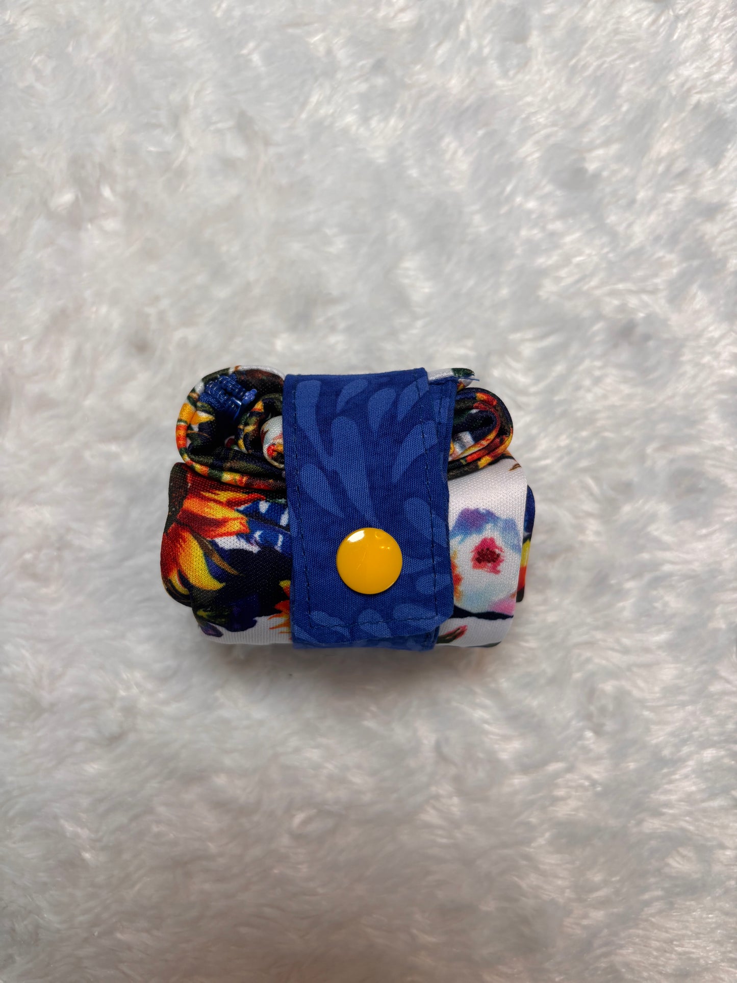 Handmade Wet Bag with Wristlet - Waterproof Designer PUL Fabric