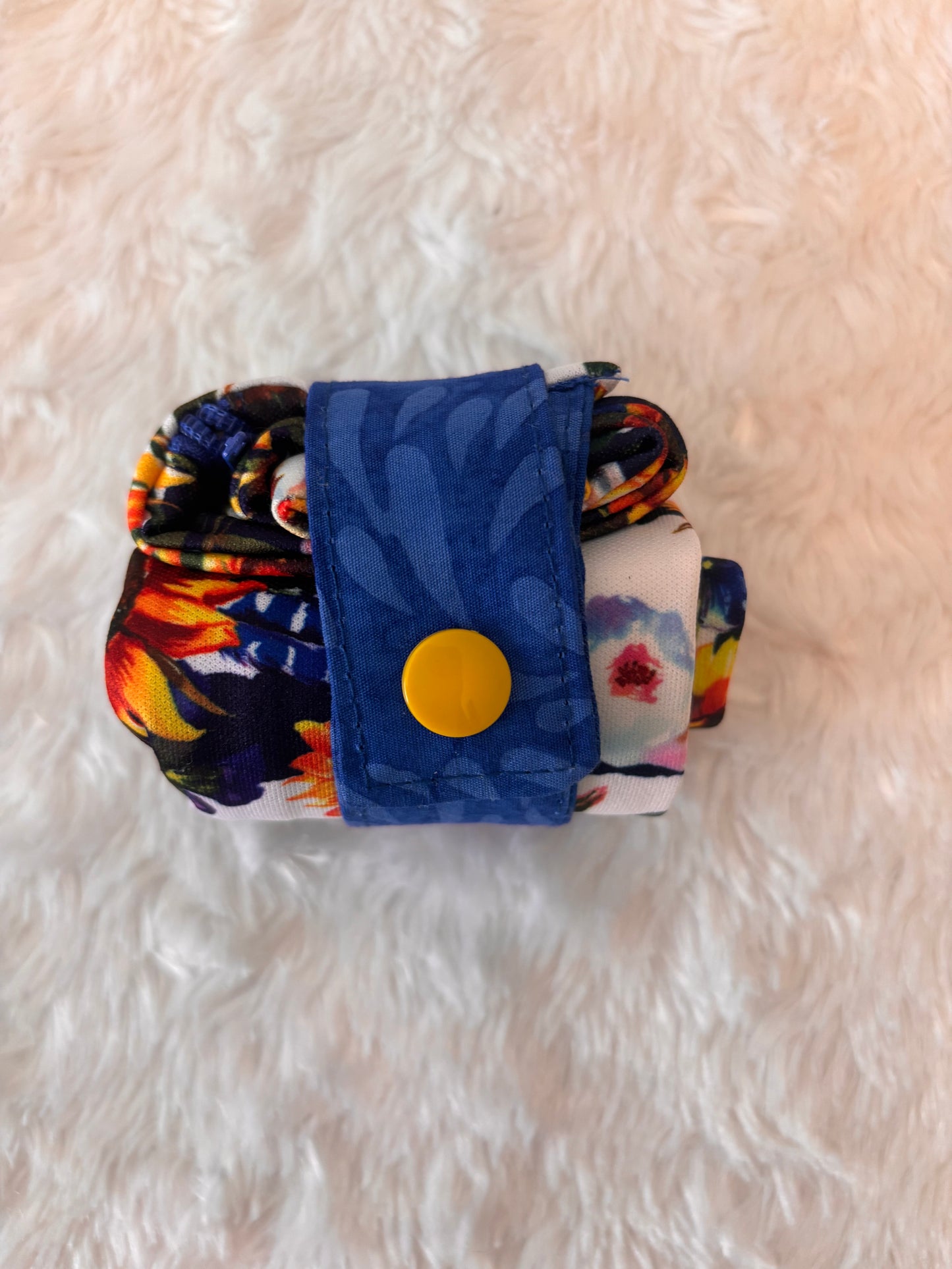 Handmade Wet Bag with Wristlet - Waterproof Designer PUL Fabric